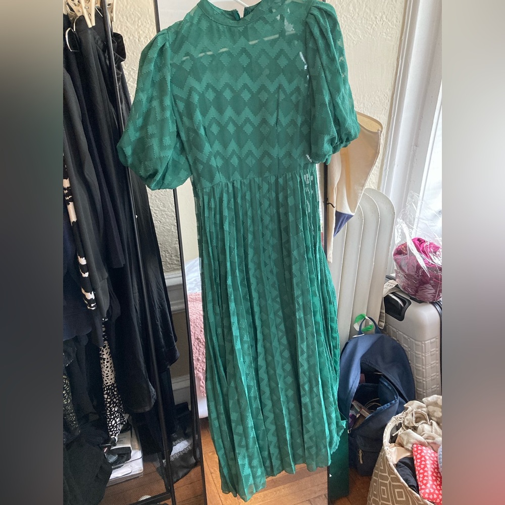 Green dress